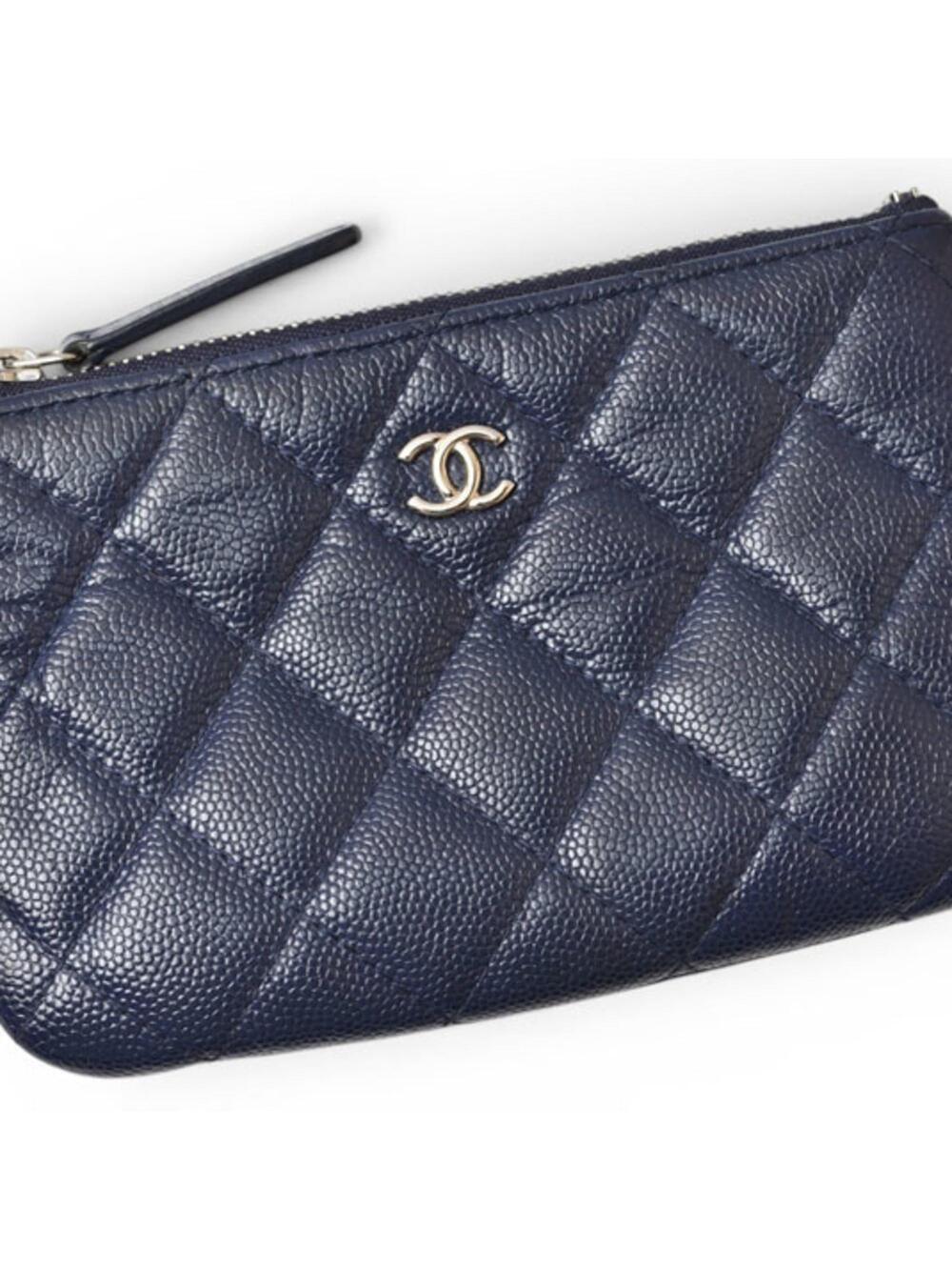 Chanel Double Zip Clutch With Chain #325717C88B